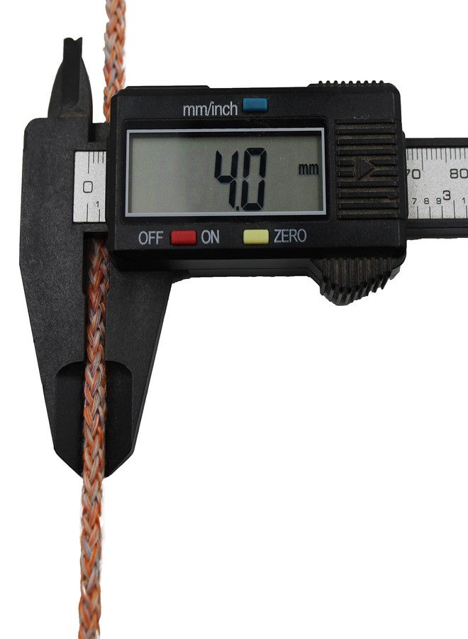 BOBBINY بوبيني | خيط دوري قطني محبوك للمكرمية، مناسب لأعمال المكرمية اليدوية وغيرها من المشاريع، مزيج برتقالي متعدد الألوان، 5 مم، 50 متر - Image 4